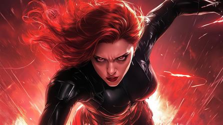 Black widow joins the battle in marvel rivals