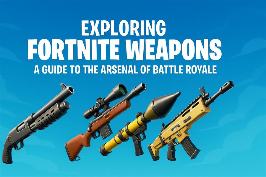 Exploring fortnite weapons - a guide to the arsenal of battle royale