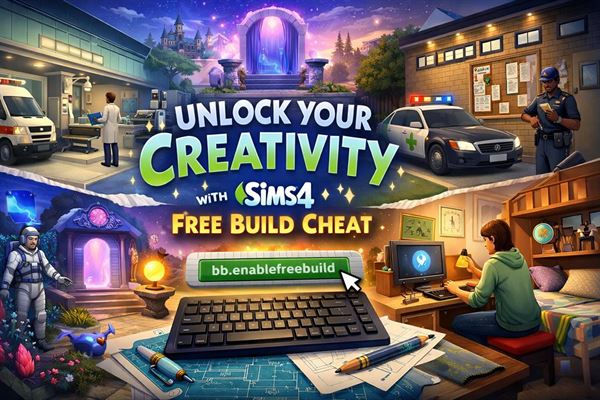 Unlock your creativity with the sims 4 free build cheat